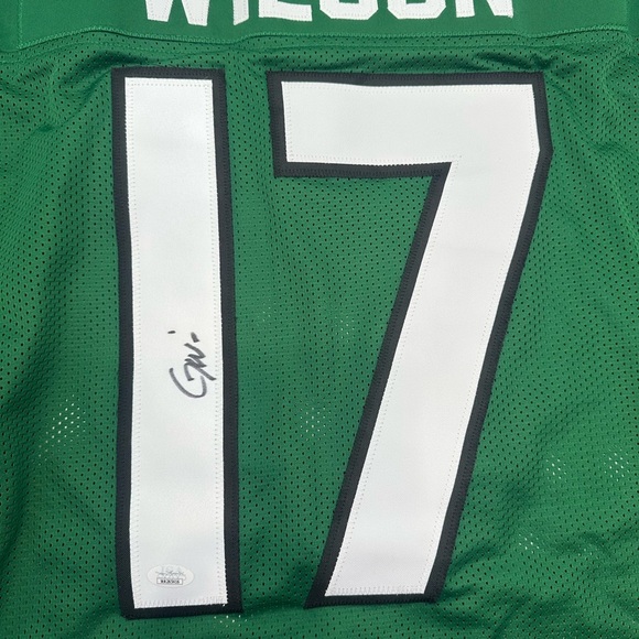 Garrett Wilson Autographed Signed New York Jets XL Custom Jersey - JSA Hologram - Picture 3 of 6